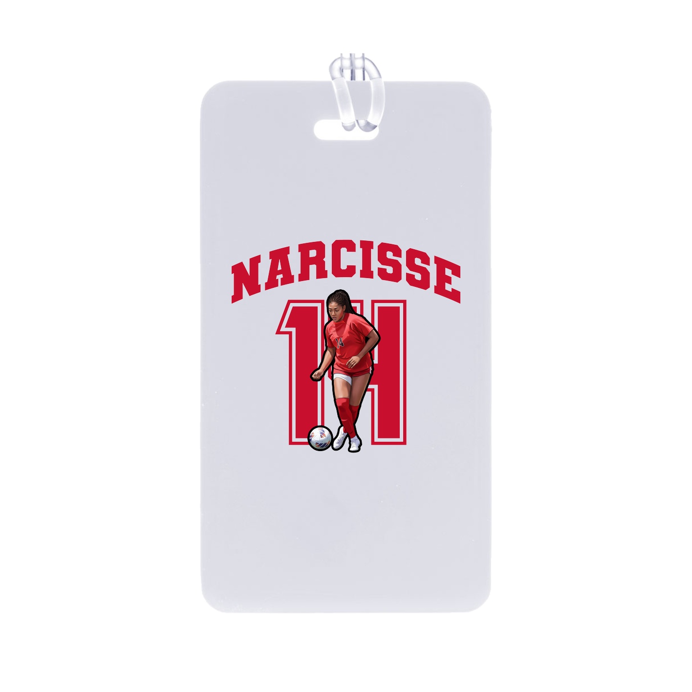 Bag Tag — Number in Classic