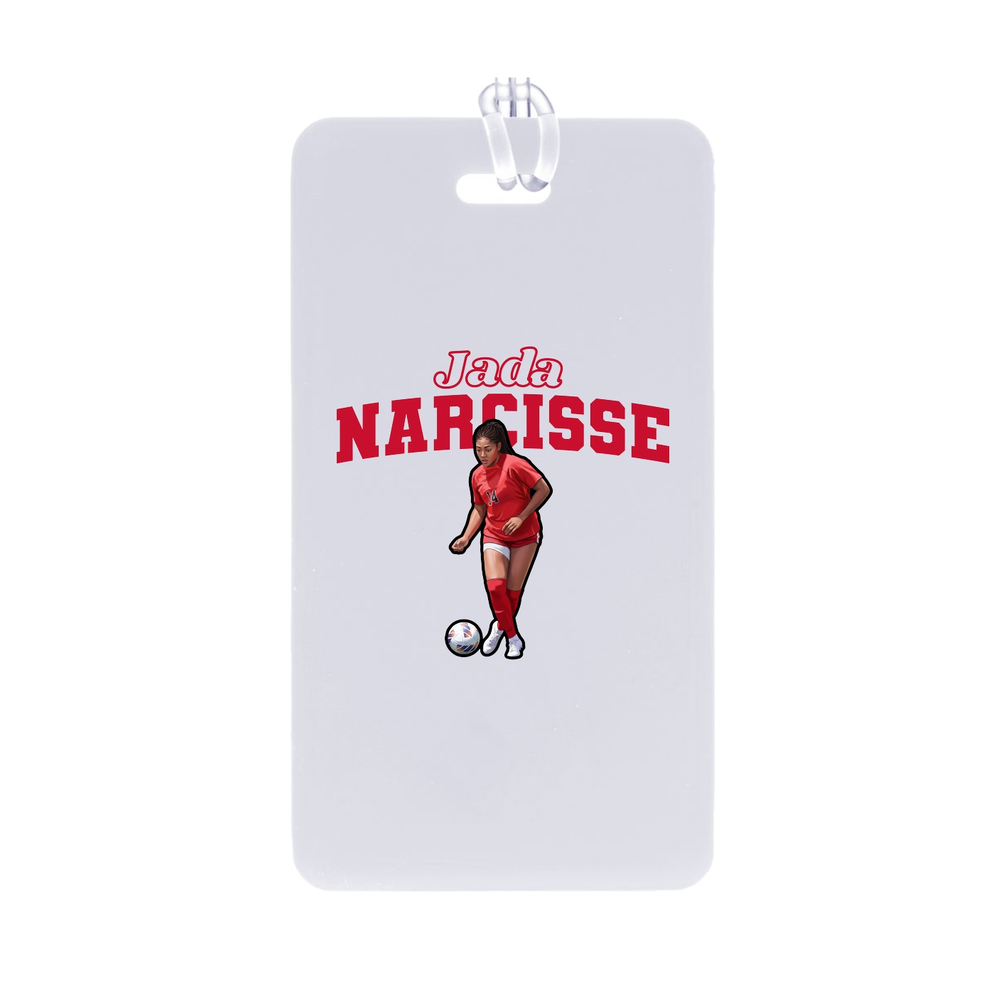 Bag Tag — Name Arch in Classic