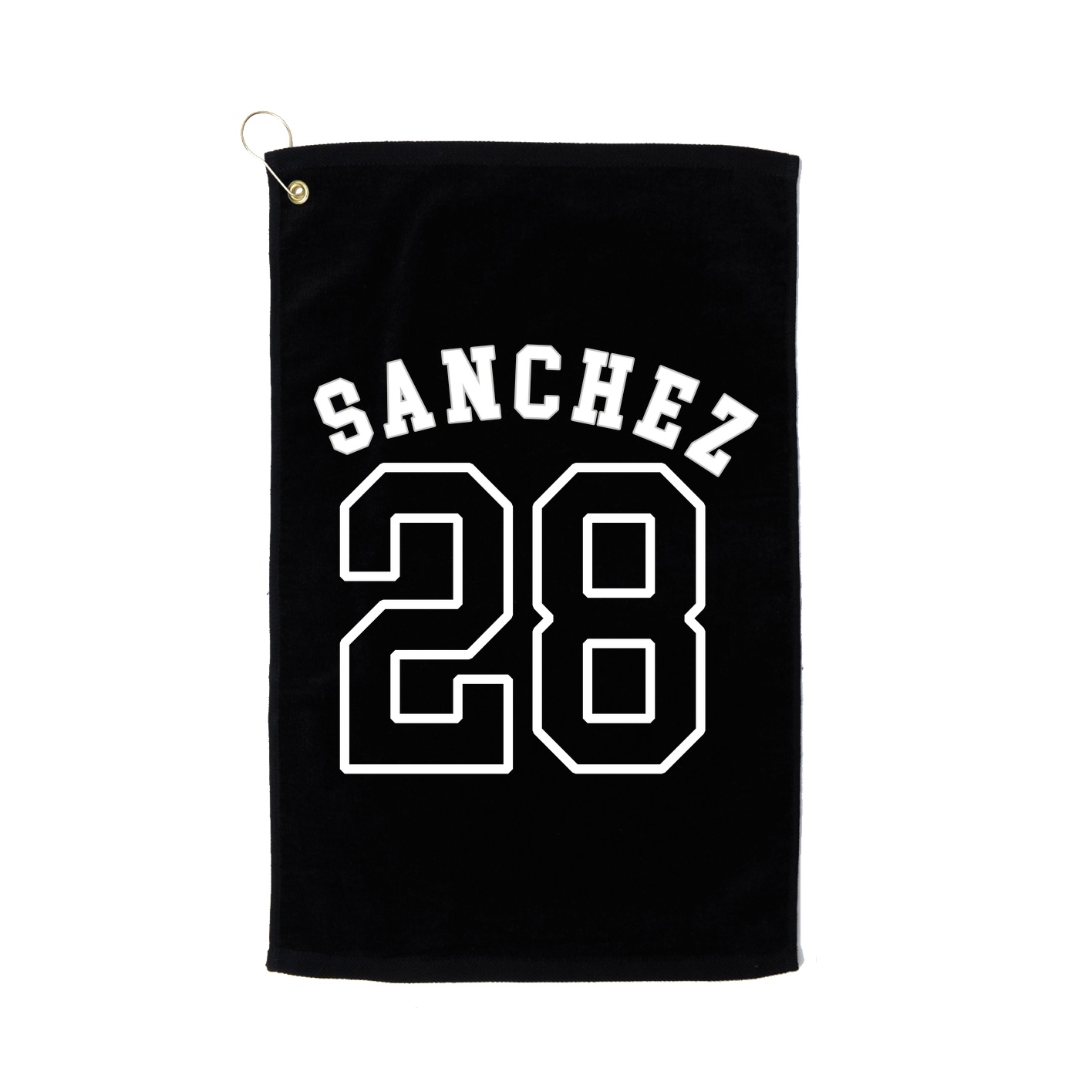 Golf Towel — Shirsey Arch in Black