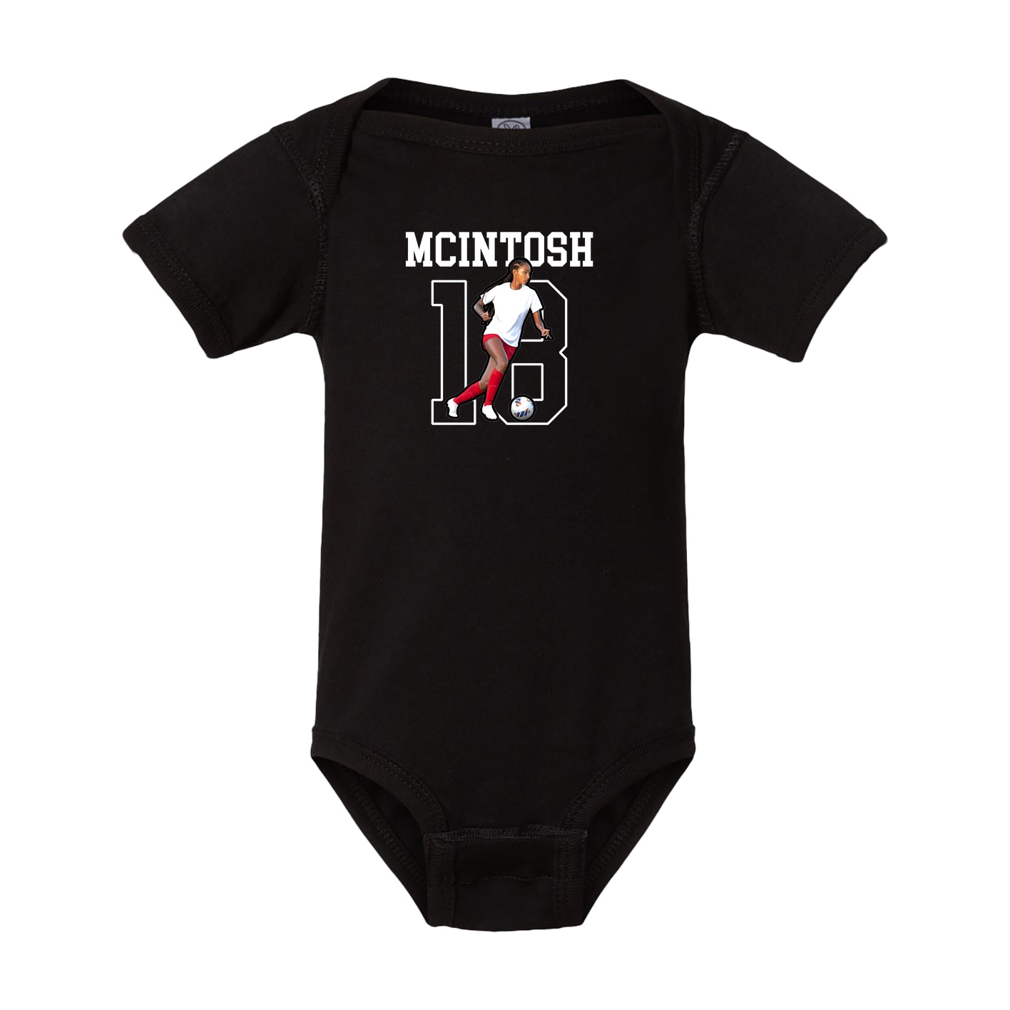 Baby Onesie — Shirsey in Black