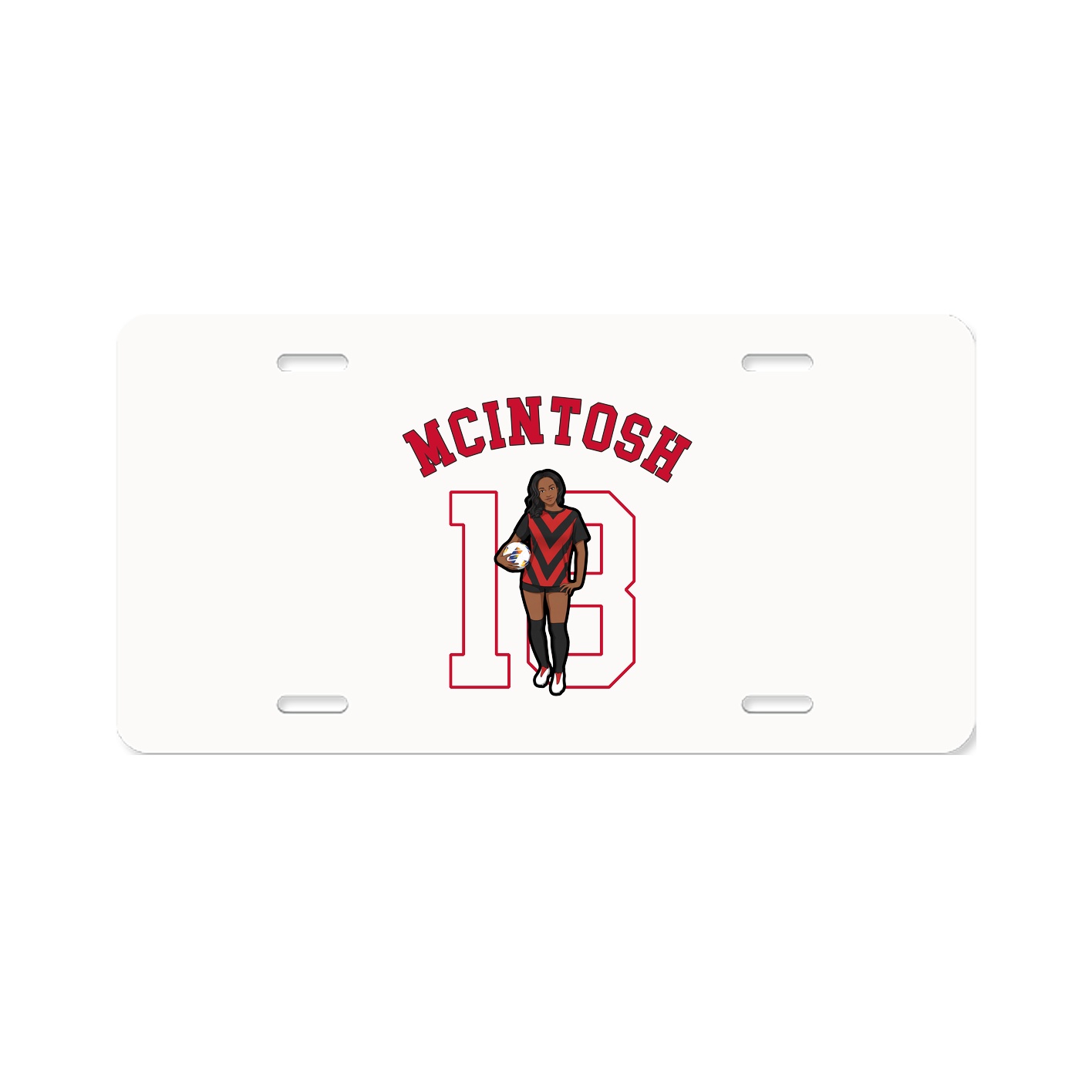 License Plate — Shirsey Arch in Classic