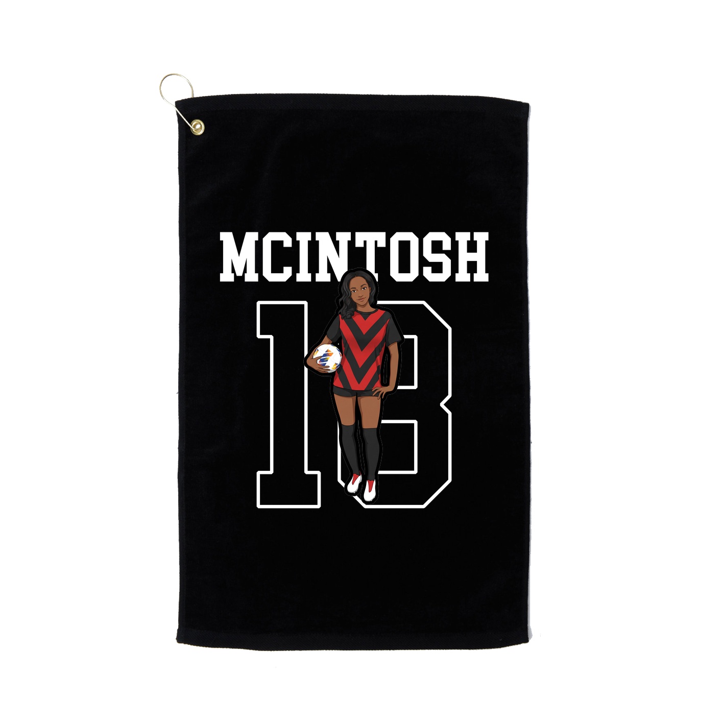 Golf Towel — Shirsey in Black