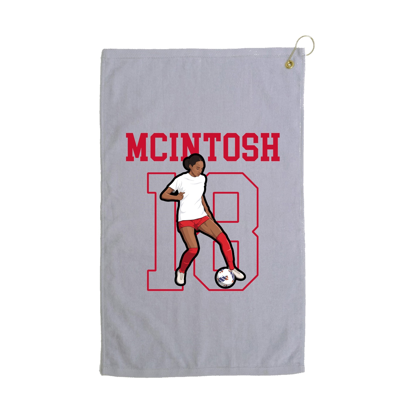 Golf Towel — Shirsey in Grey