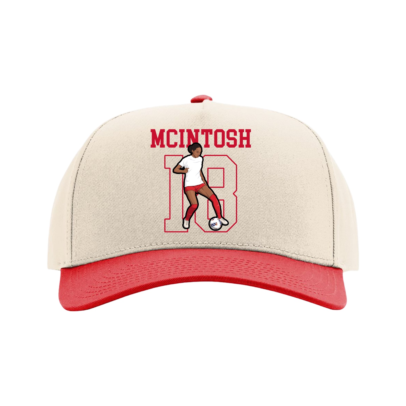 Full Fabric Five-Panel Champ Cap