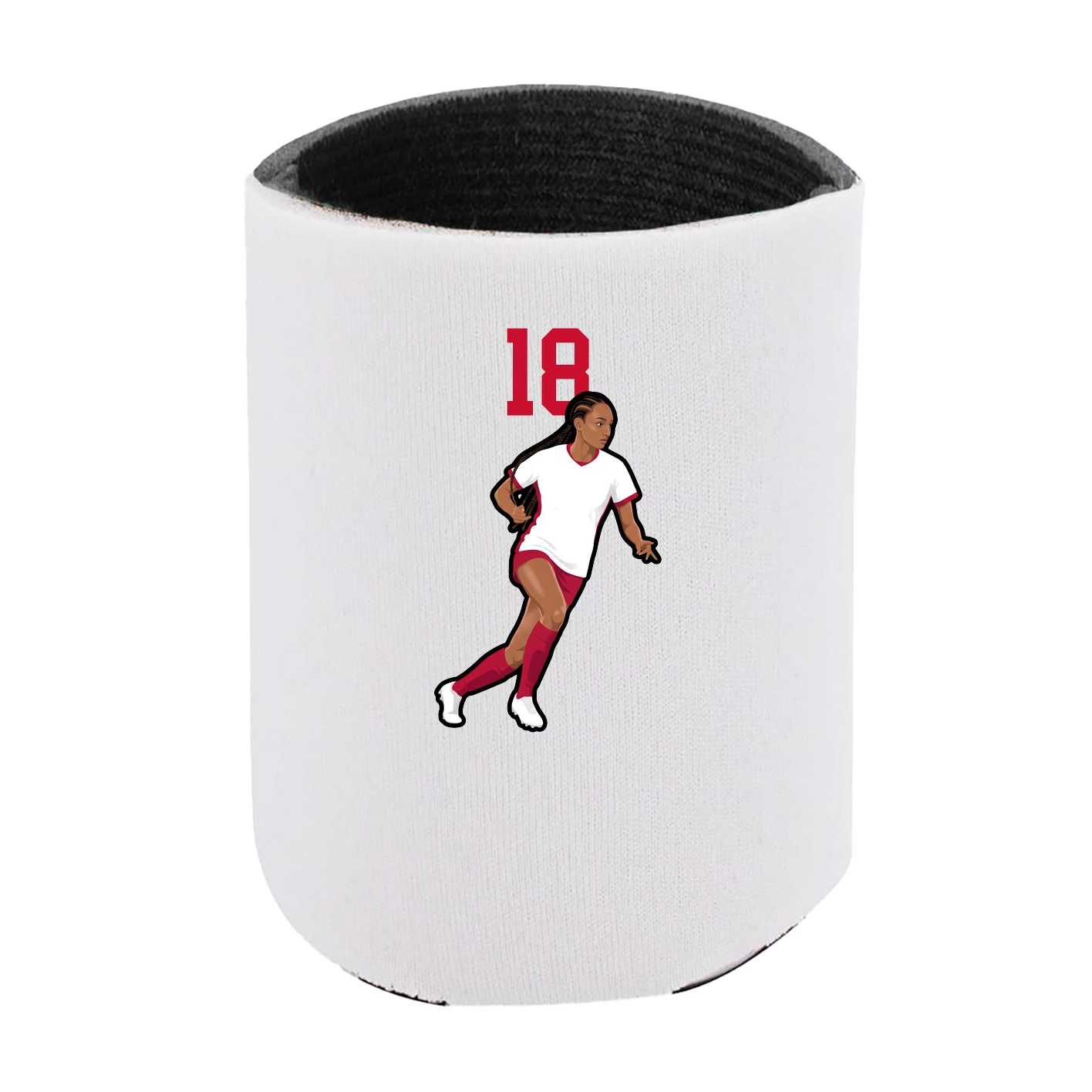 Can Holder — Number Top in White