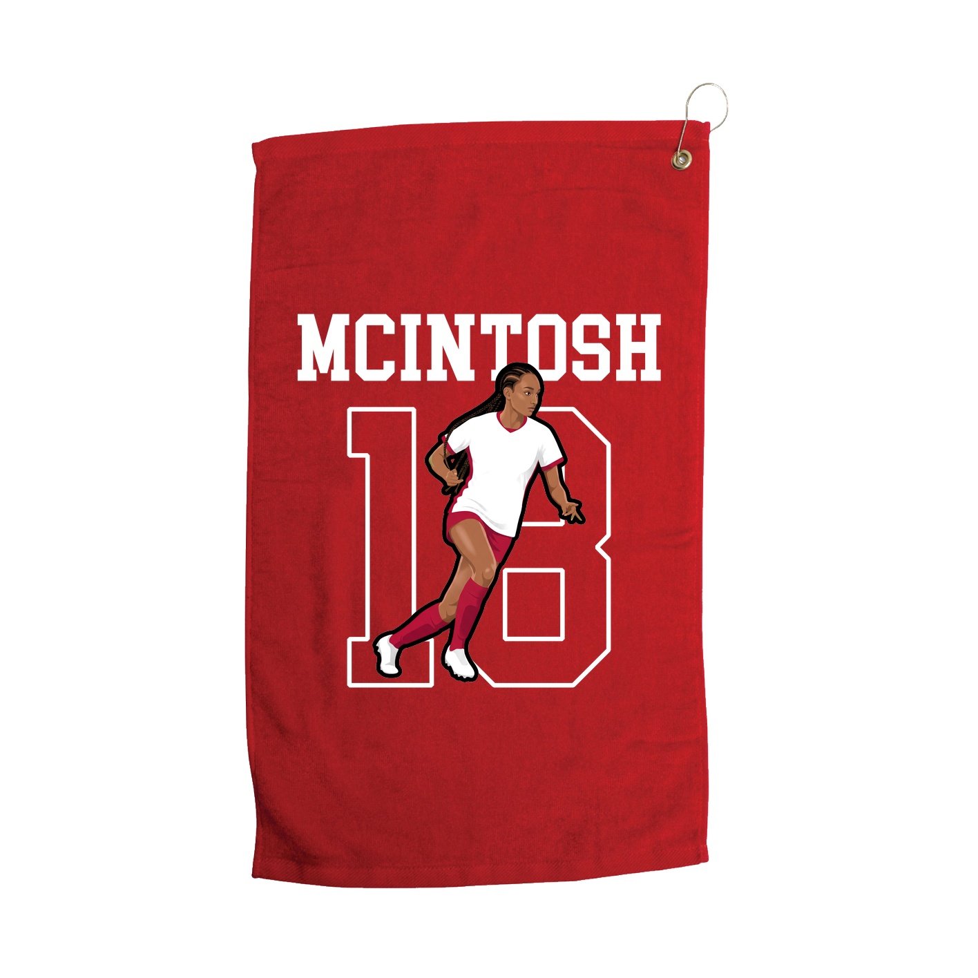 Golf Towel — Shirsey in Red