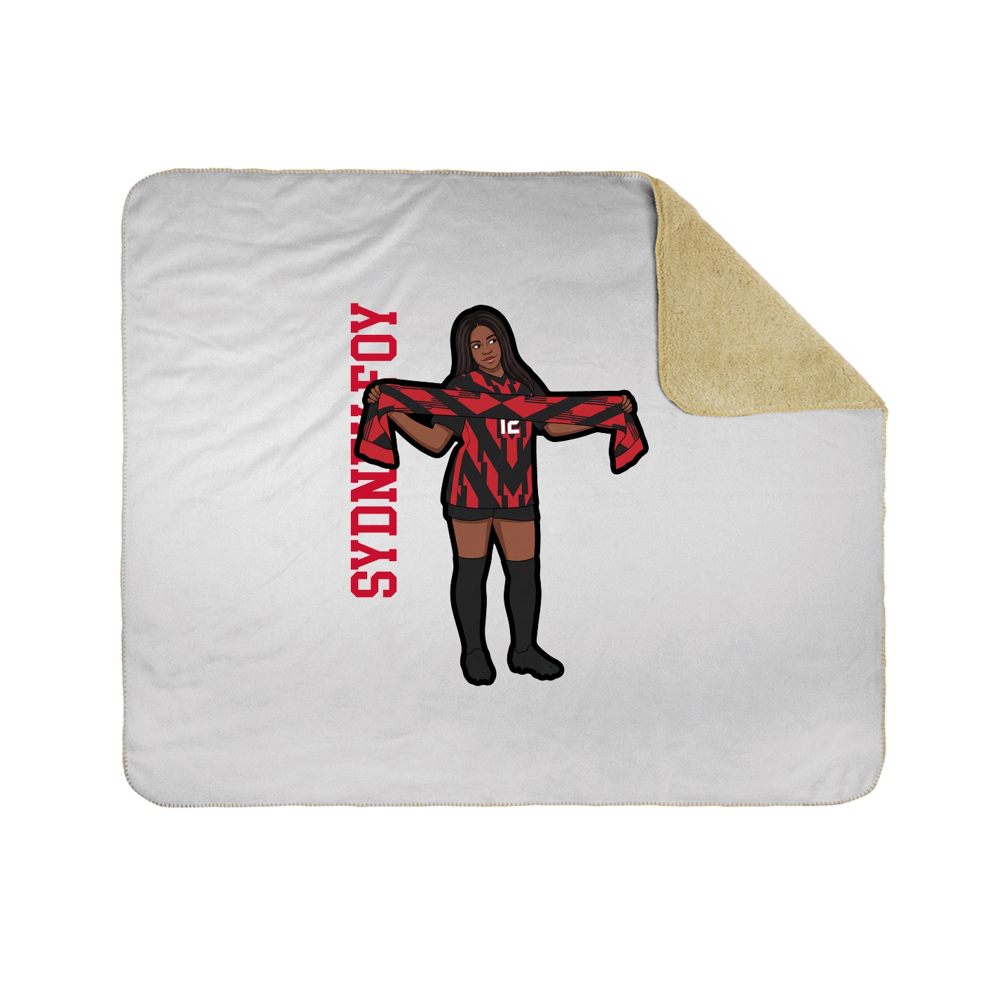 50x60 Sherpa Lined Throw Blanket