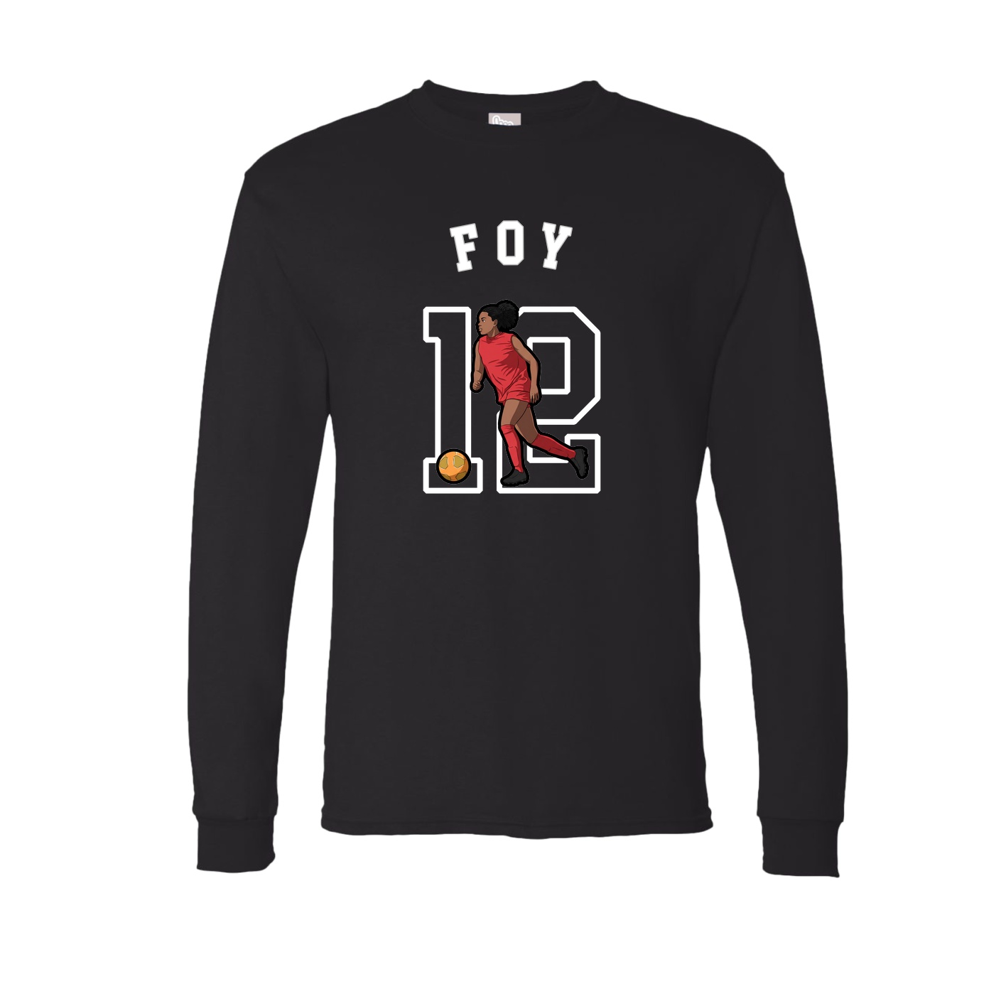 Long Sleeve Tee — Shirsey Arch in Black