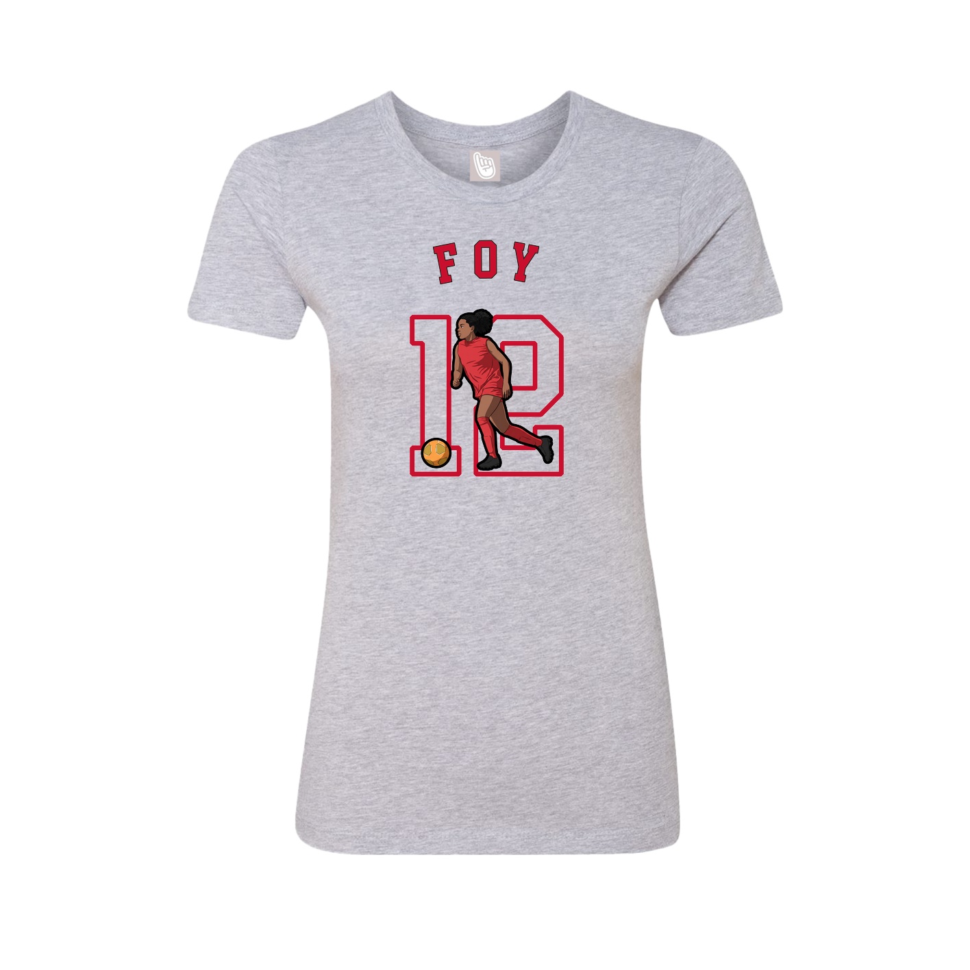 Womens Tee — Shirsey Arch in Grey
