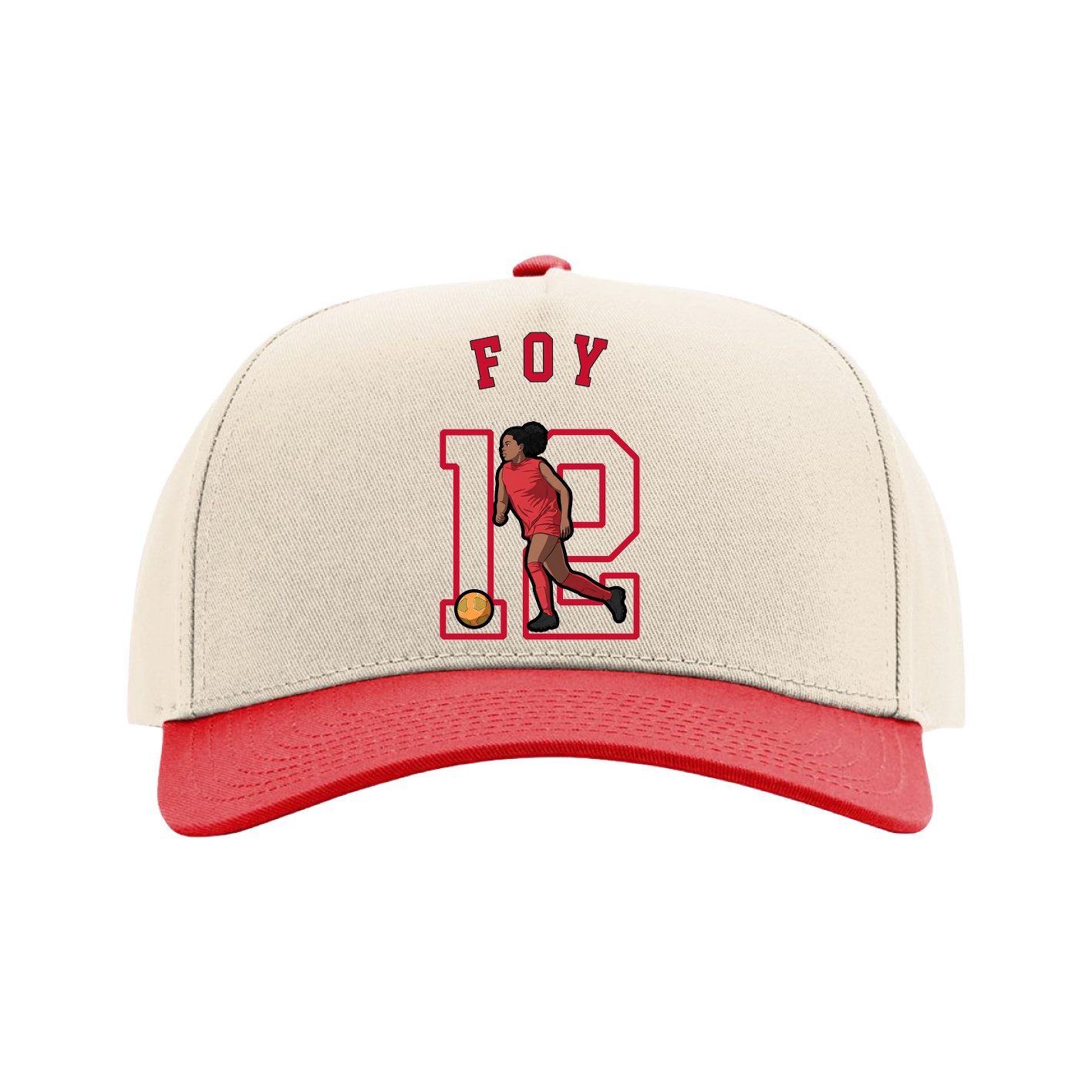 Full Fabric Five-Panel Champ Cap