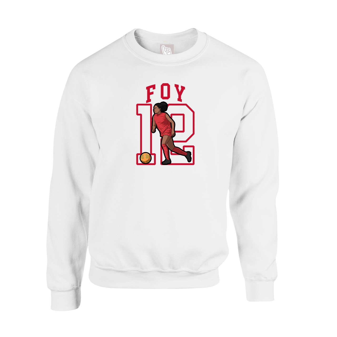Fleece Crew — Shirsey in White