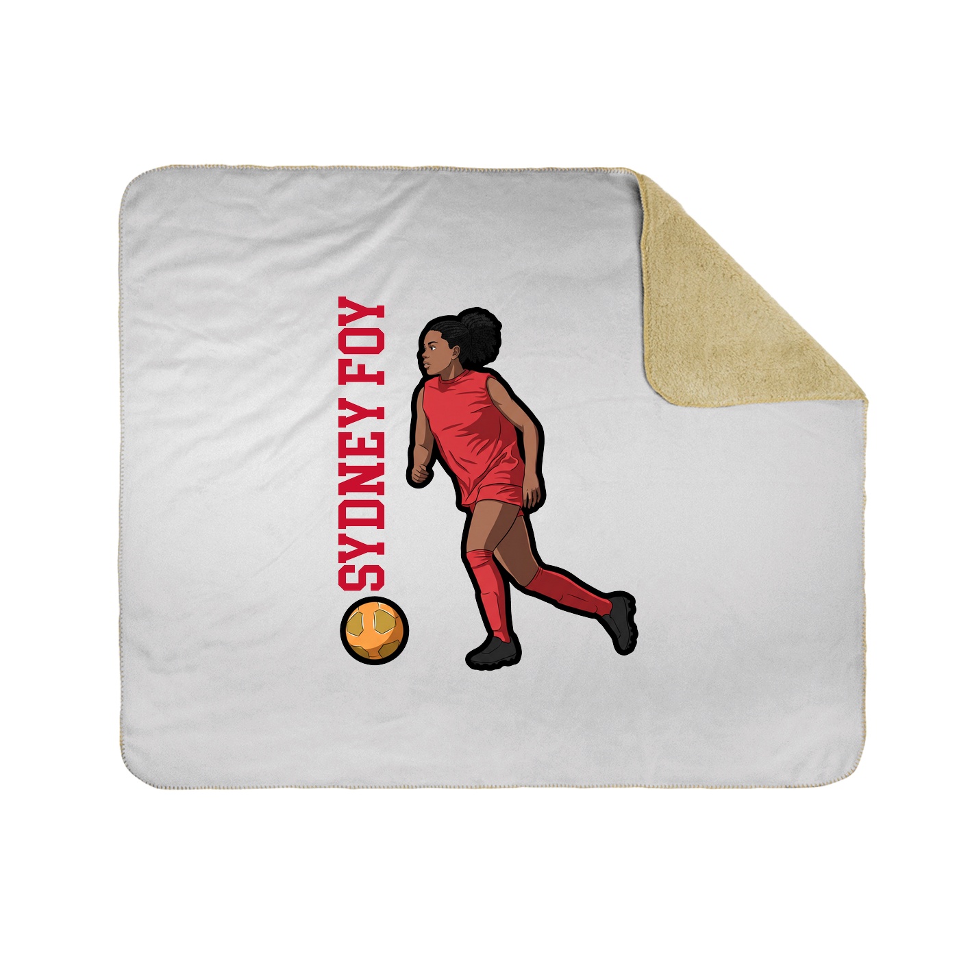 50x60 Sherpa Lined Throw Blanket