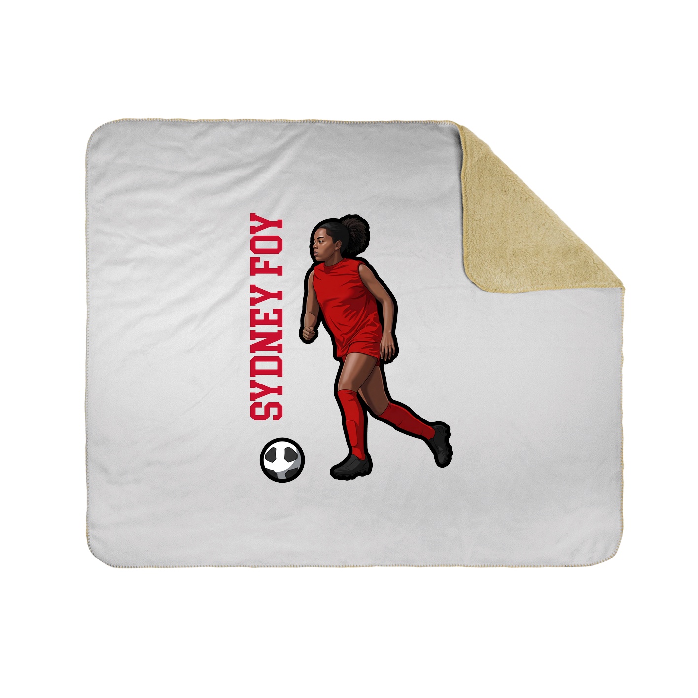 50x60 Sherpa Lined Throw Blanket