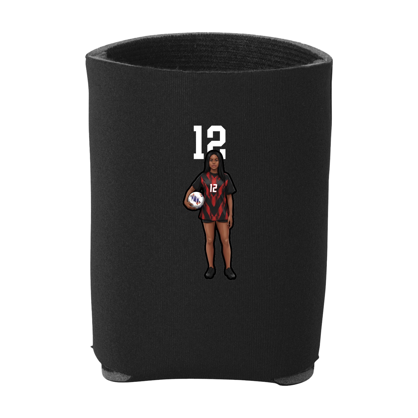 Can Holder — Number Top in Black