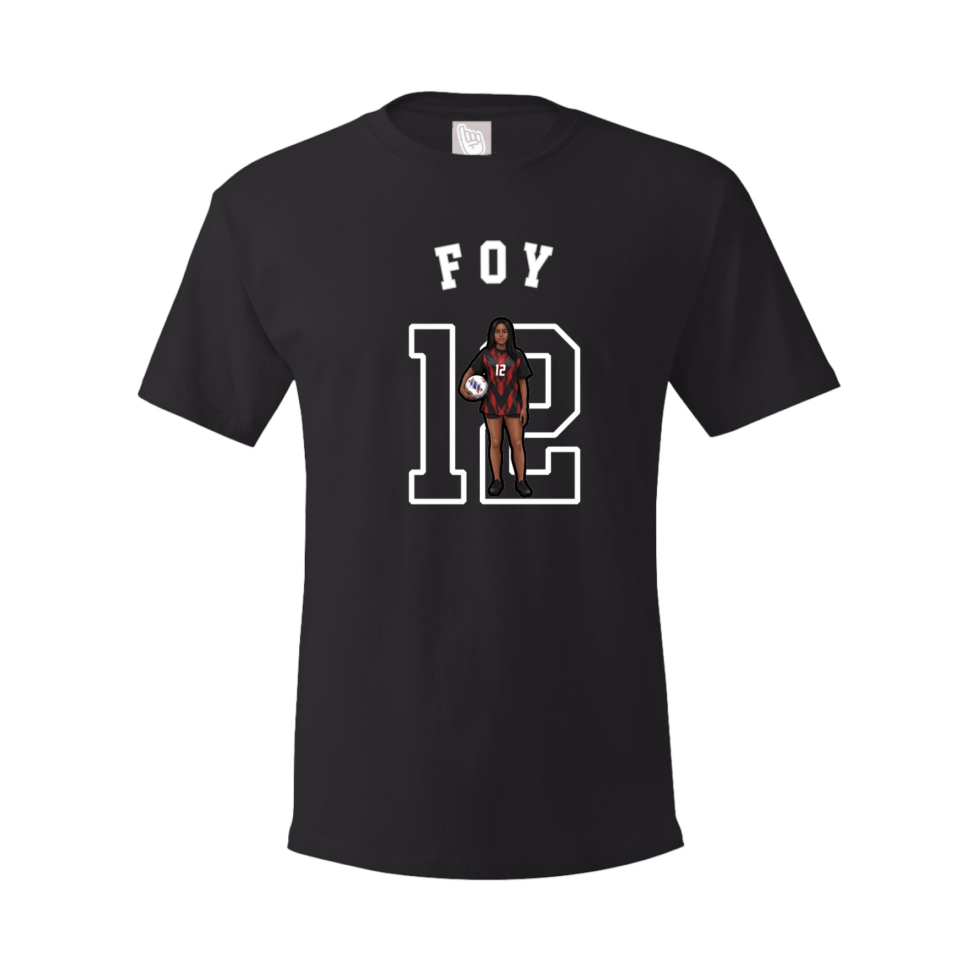 Youth Tee — Shirsey Arch in Black