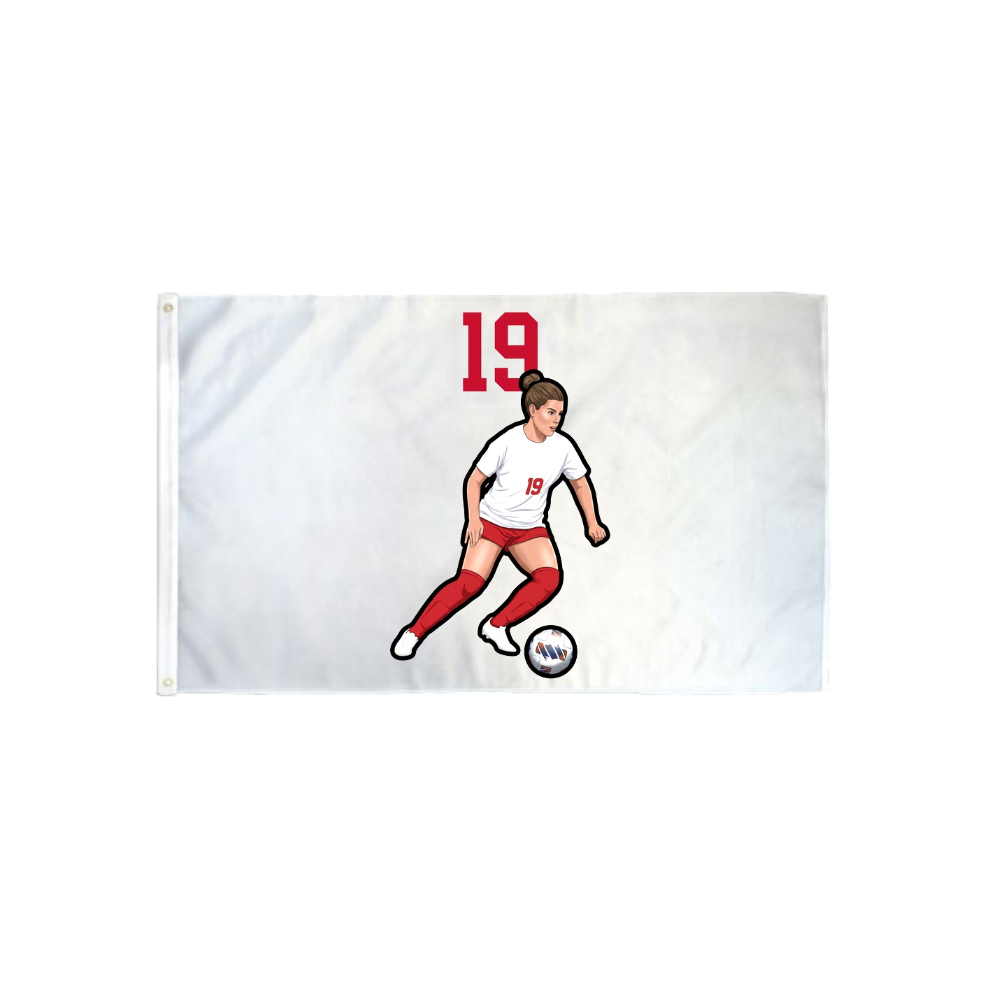 3x5 Flag — Number Top in Classic