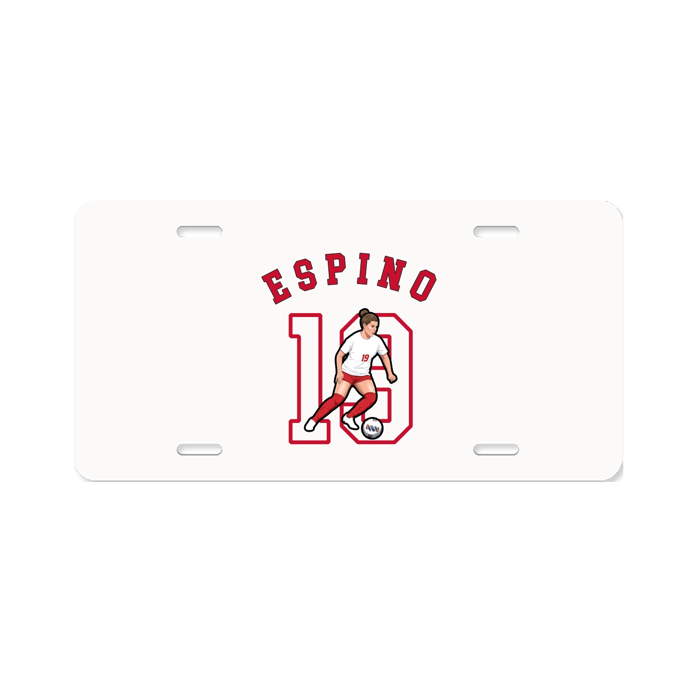 License Plate — Shirsey Arch in Classic