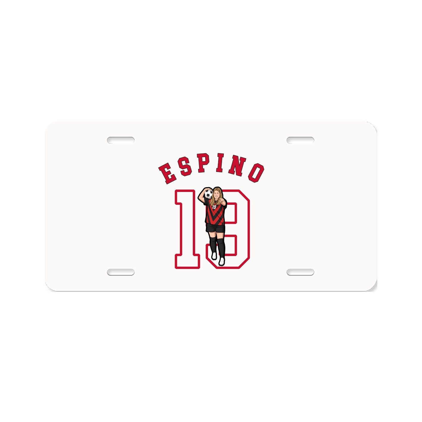 License Plate — Shirsey Arch in Classic