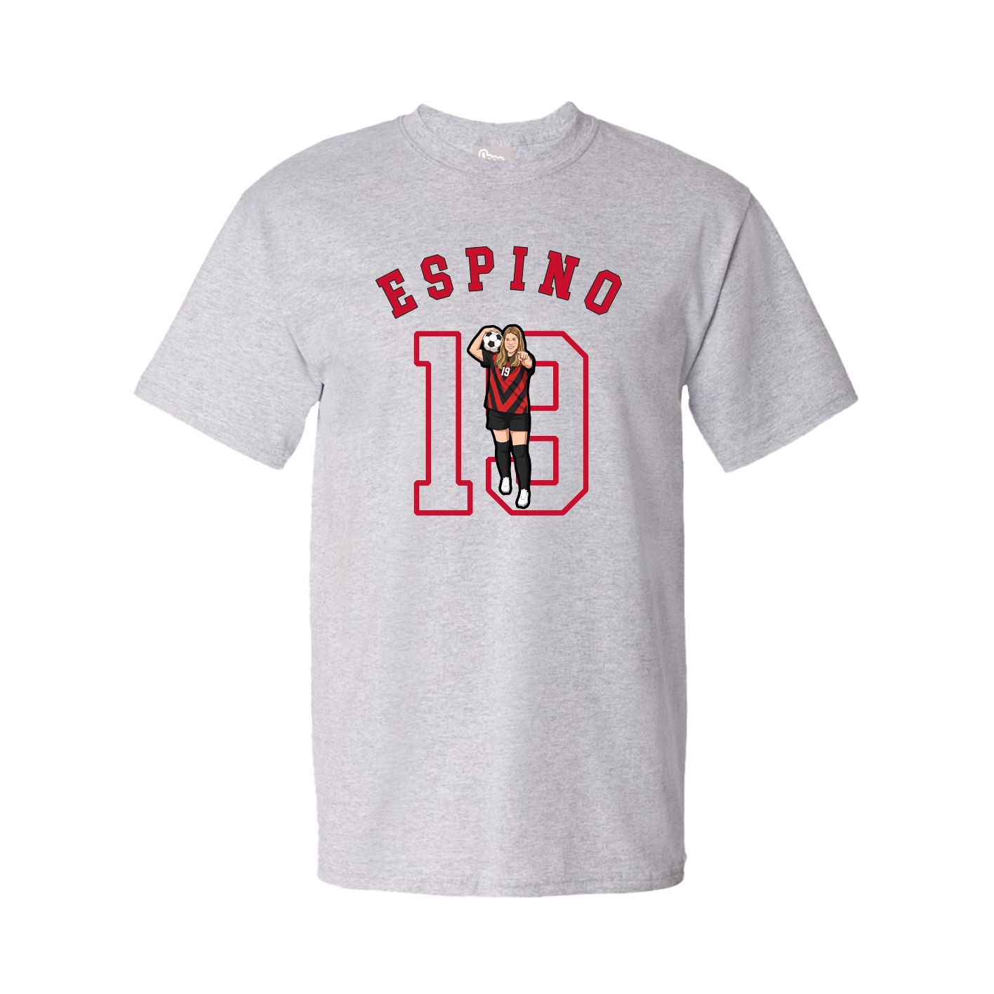 Youth Tee — Shirsey Arch in Grey