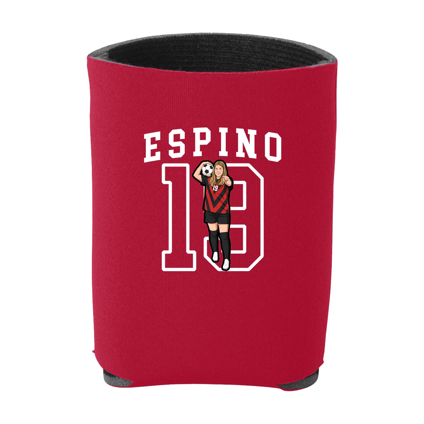 Can Holder — Shirsey in Red