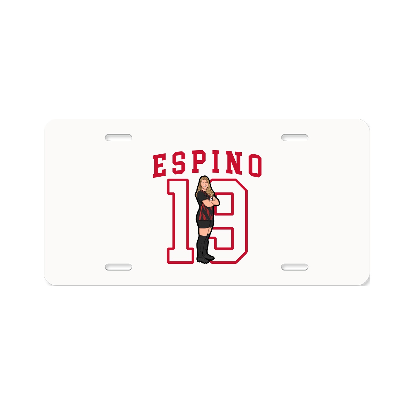 License Plate — Shirsey in Classic