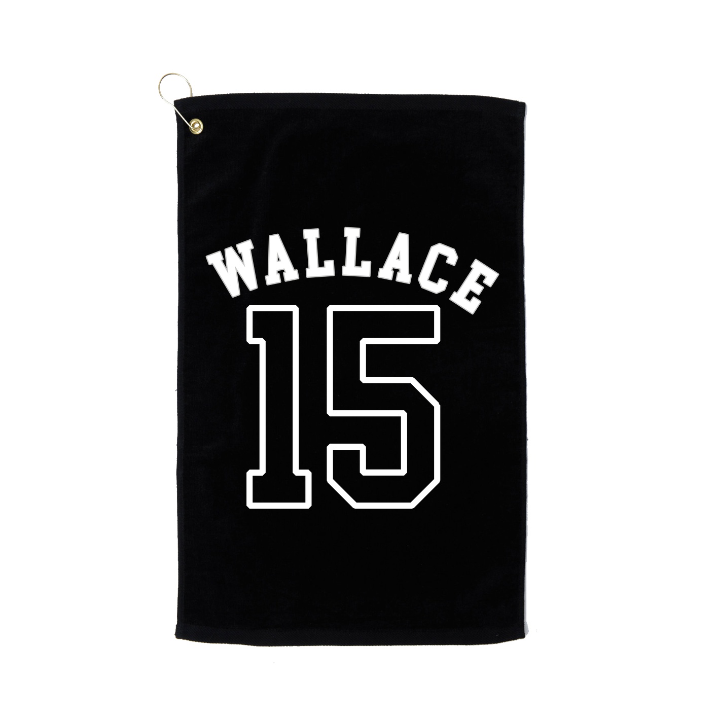 Golf Towel — Shirsey Arch in Black