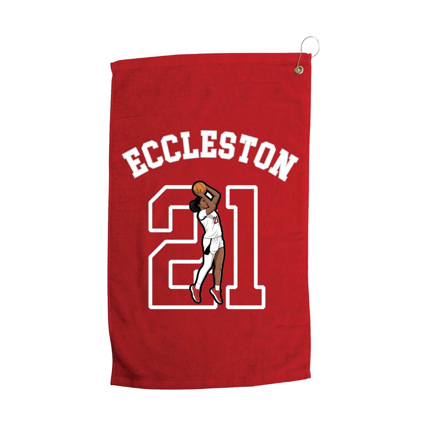 Golf Towel — Shirsey Arch in Red