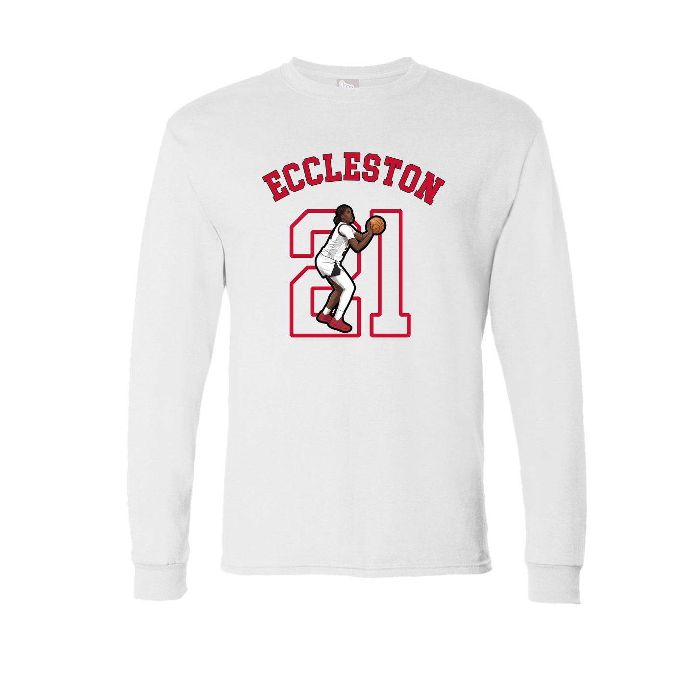 Long Sleeve Tee — Shirsey Arch in White