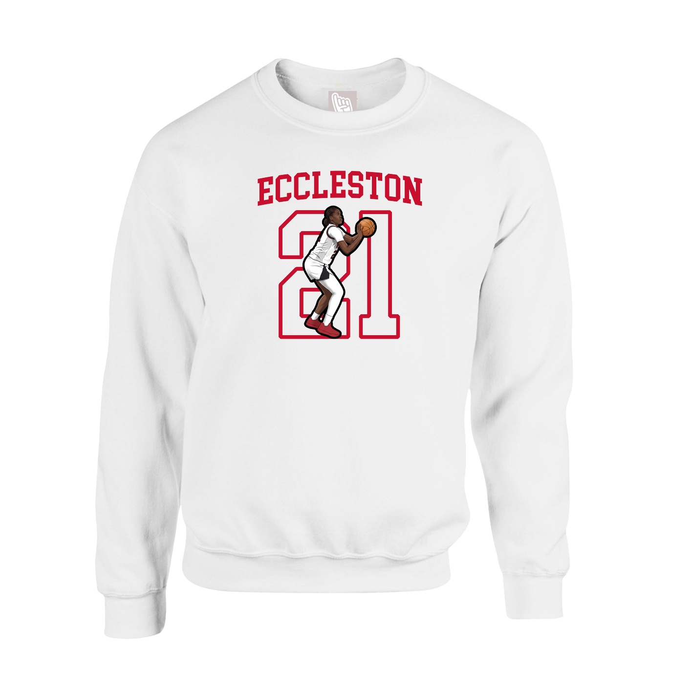 Fleece Crew — Shirsey in White