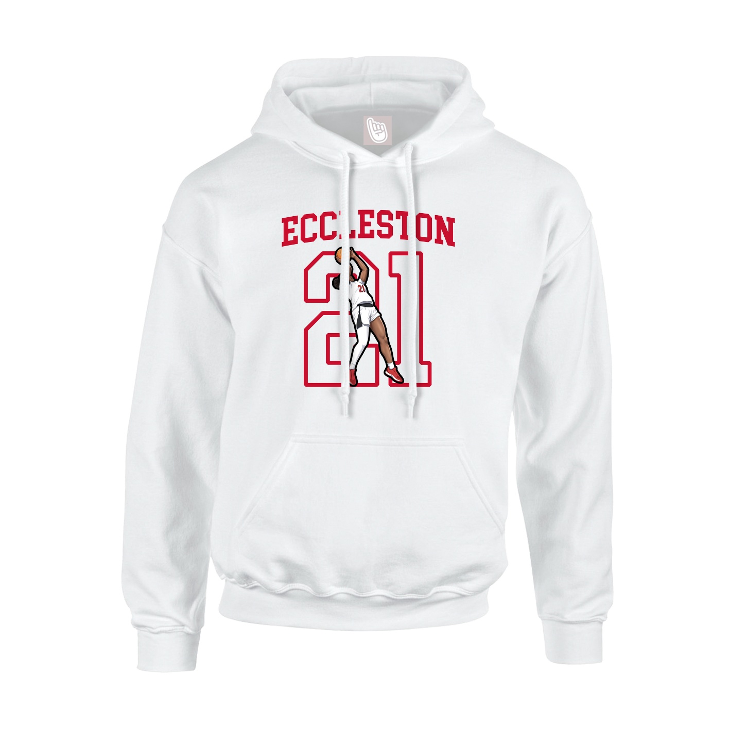 Youth Hoodie — Shirsey in White