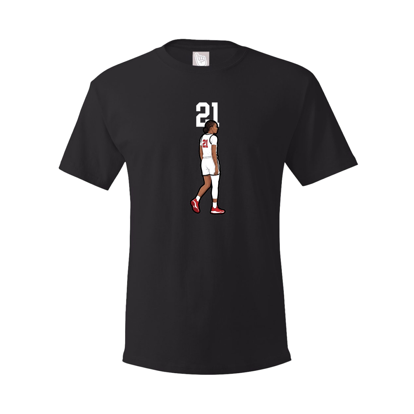 Tee — Number Top in Black