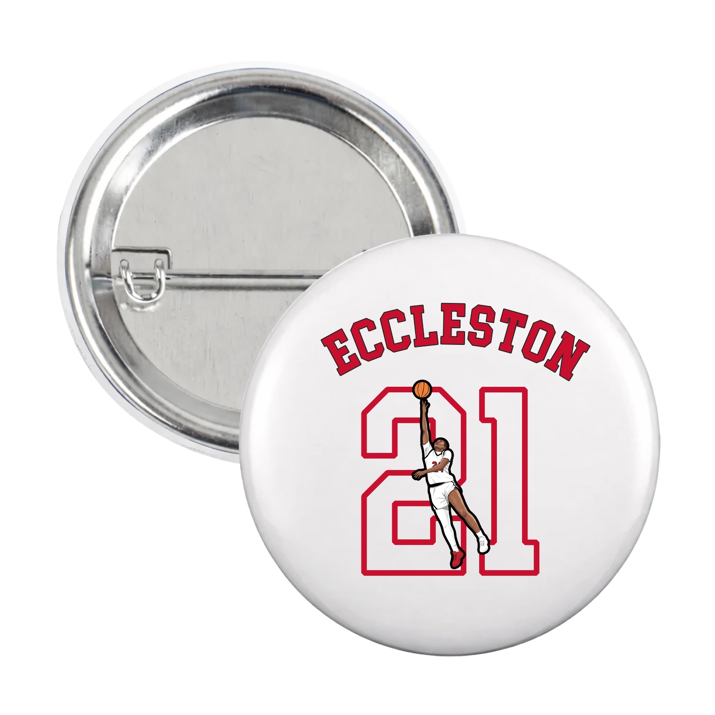 Game Day Button — Shirsey Arch in White