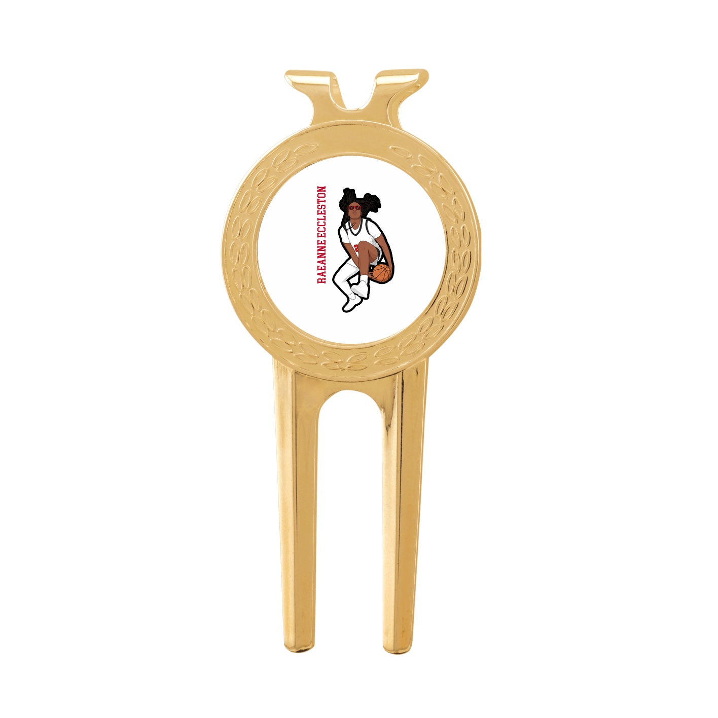 Divot Tool with Ball Marker — Name Vertical in Classic