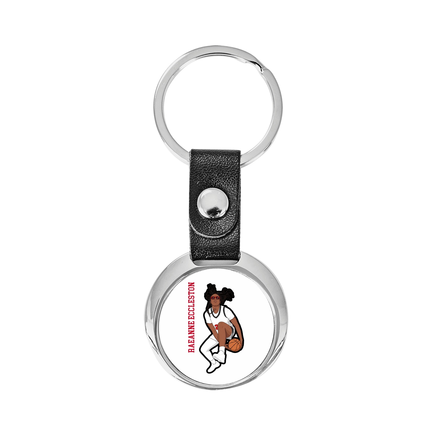 Key Chain — Name Vertical in Classic