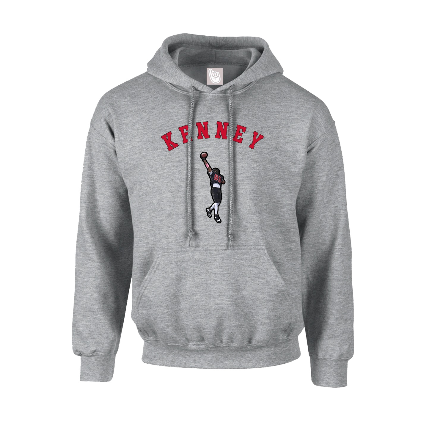 Youth Hoodie — Shirsey Arch in Grey