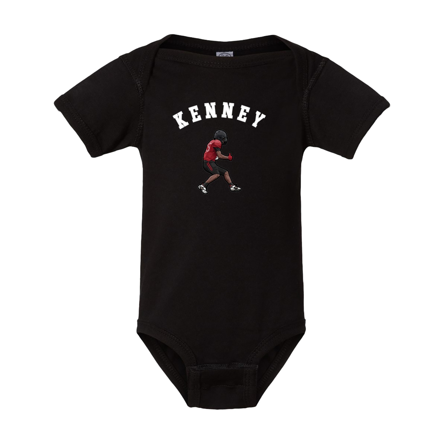 Baby Onesie — Shirsey Arch in Black