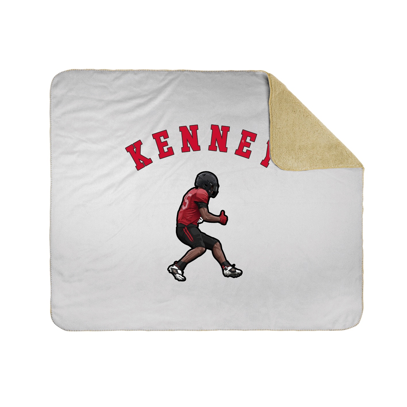 Throw Blanket — Shirsey Arch in White