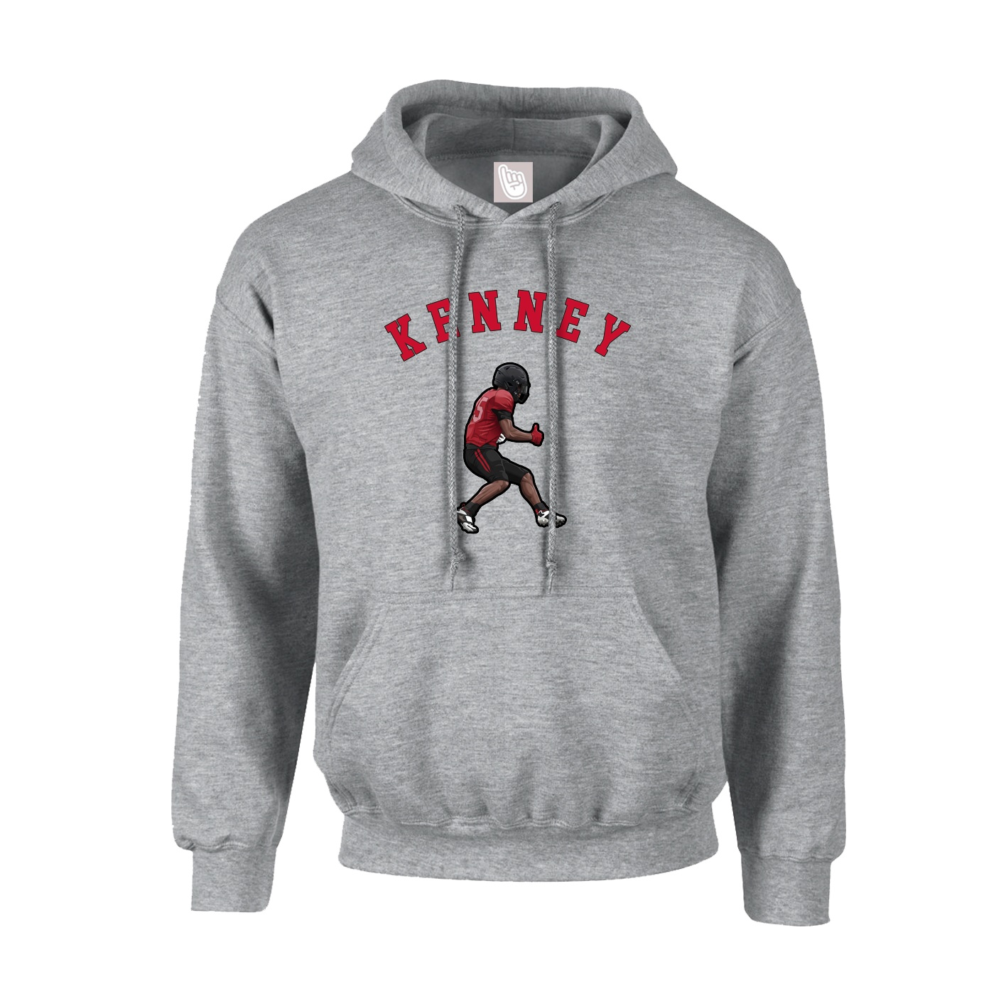 Hoodie — Shirsey Arch in Grey