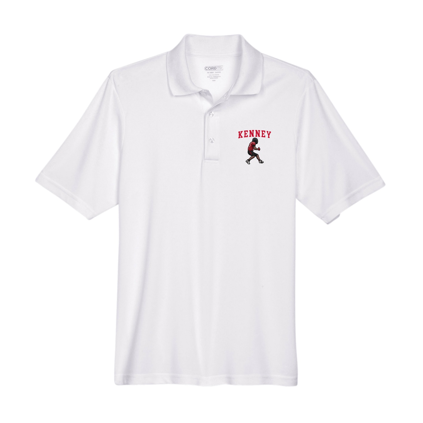 Performance Polo — Shirsey in White