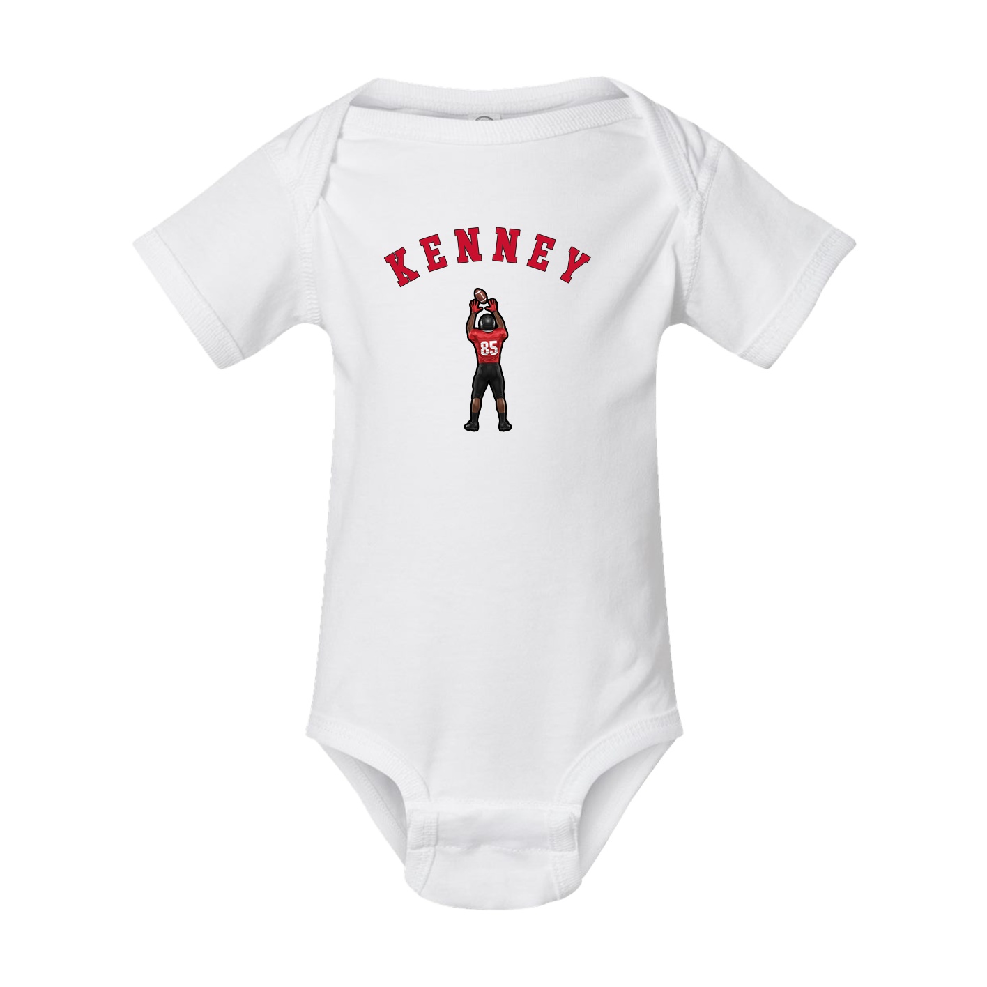 Baby Onesie — Shirsey Arch in White