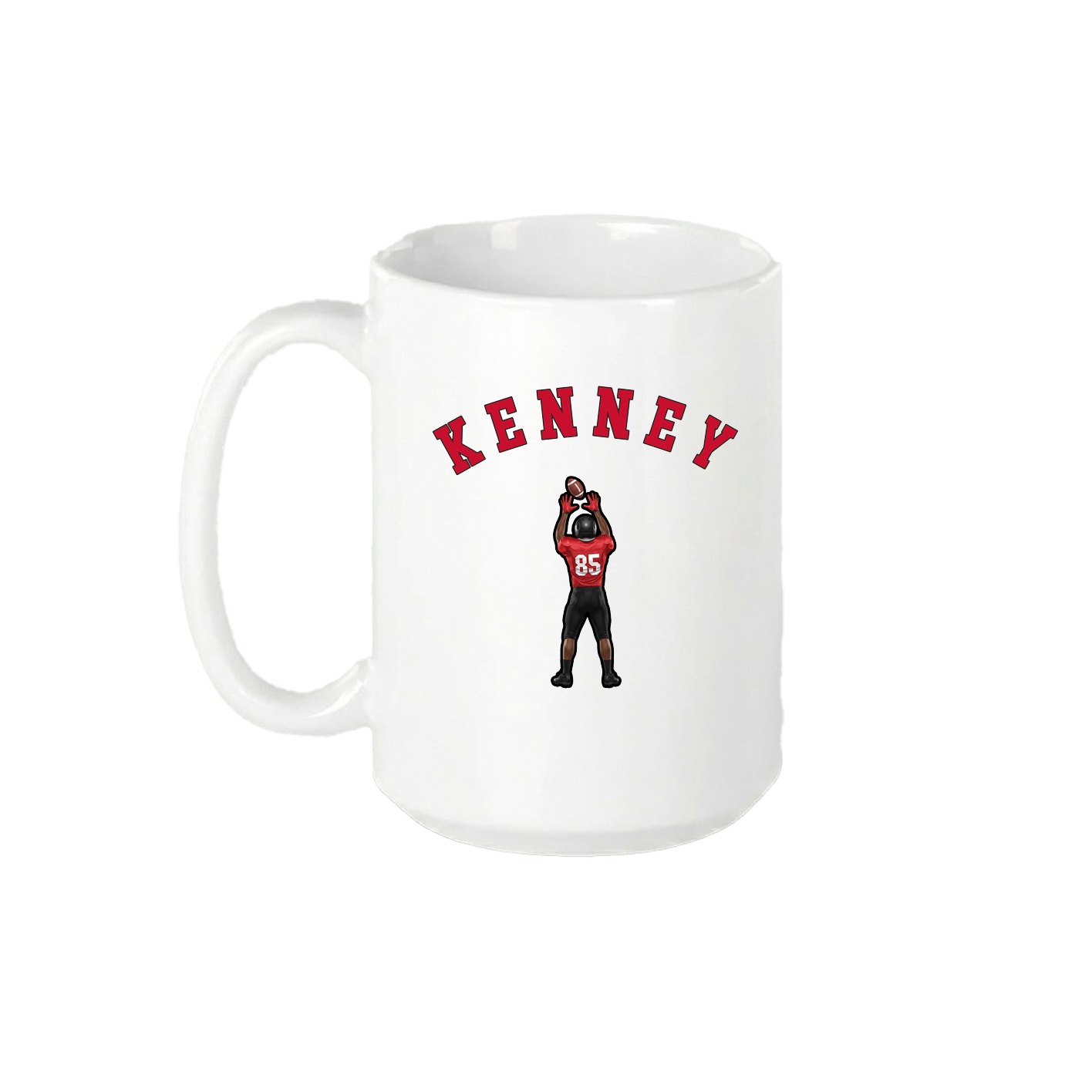 15oz Coffee Mug — Shirsey Arch in White