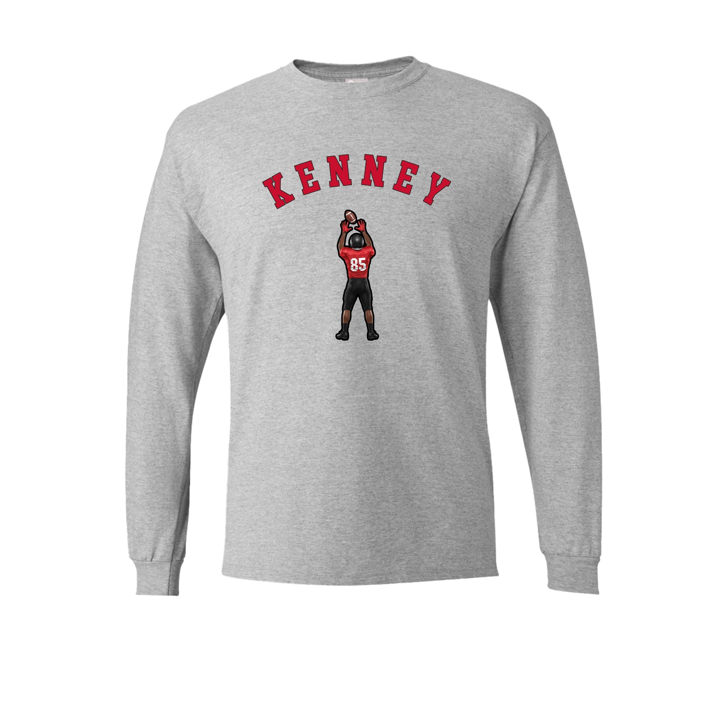 Long Sleeve Tee — Shirsey Arch in Grey