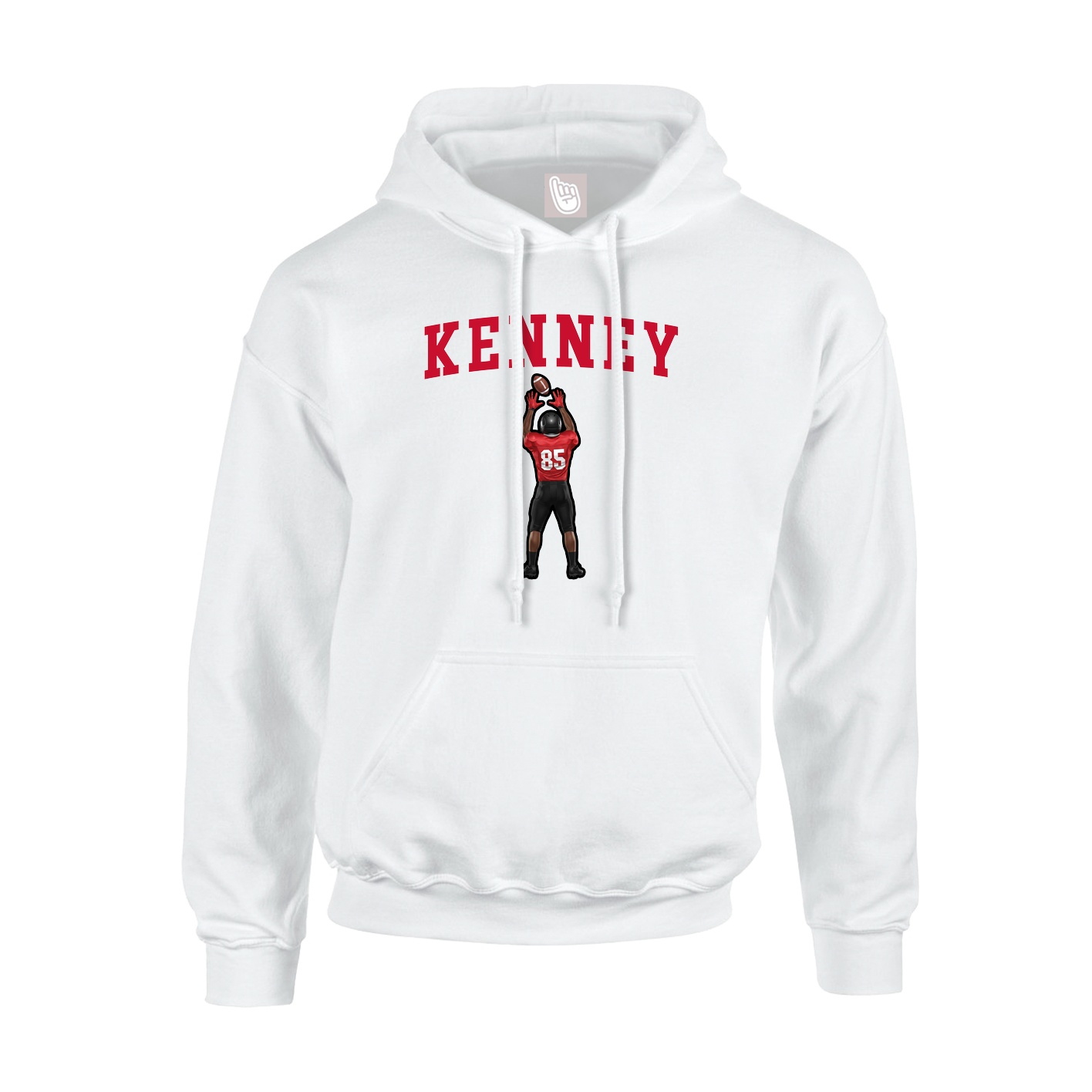 Youth Hoodie — Shirsey in White