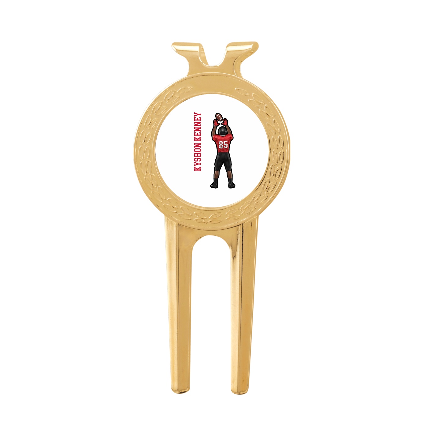 Divot Tool with Ball Marker — Name Vertical in Classic