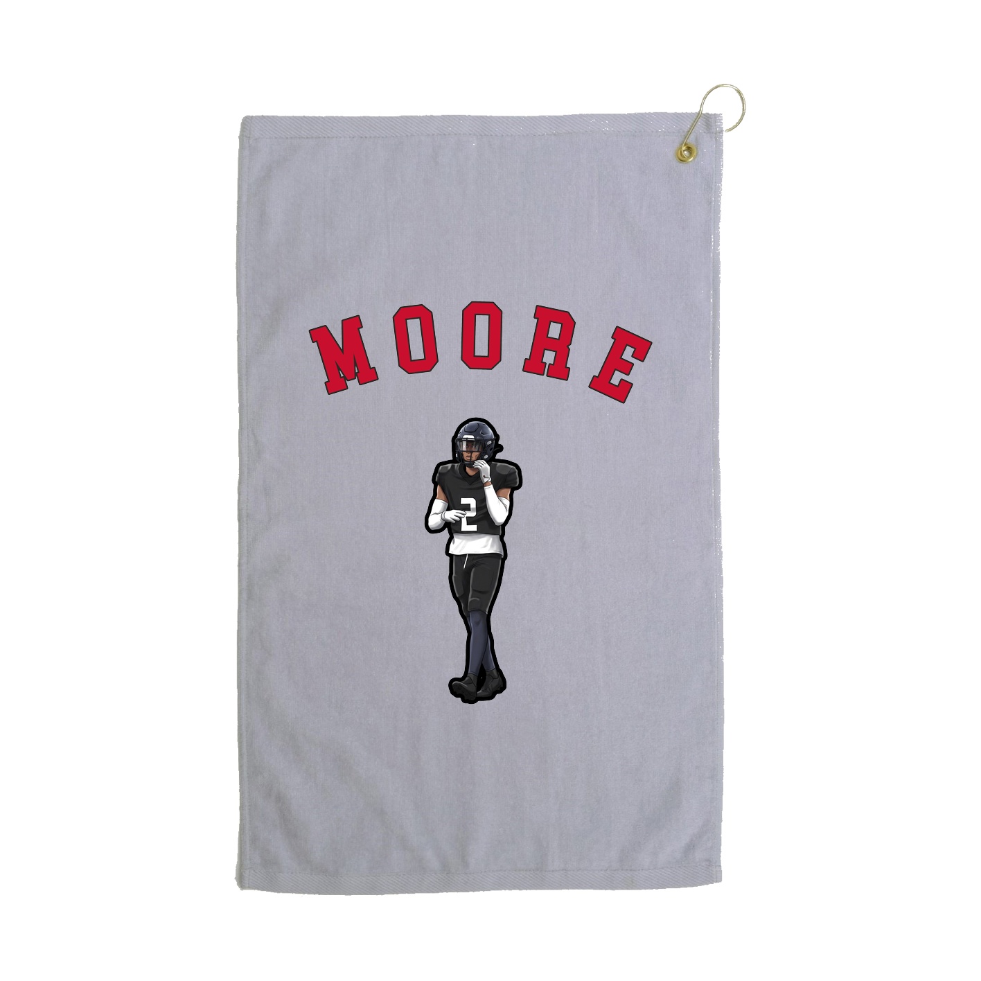 Golf Towel — Shirsey Arch in Grey