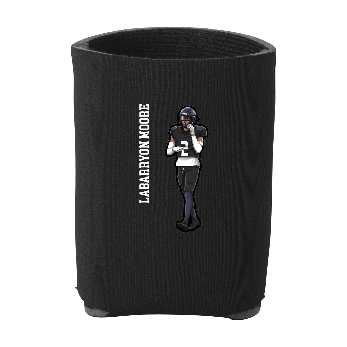 Can Holder — Name Vertical in Black