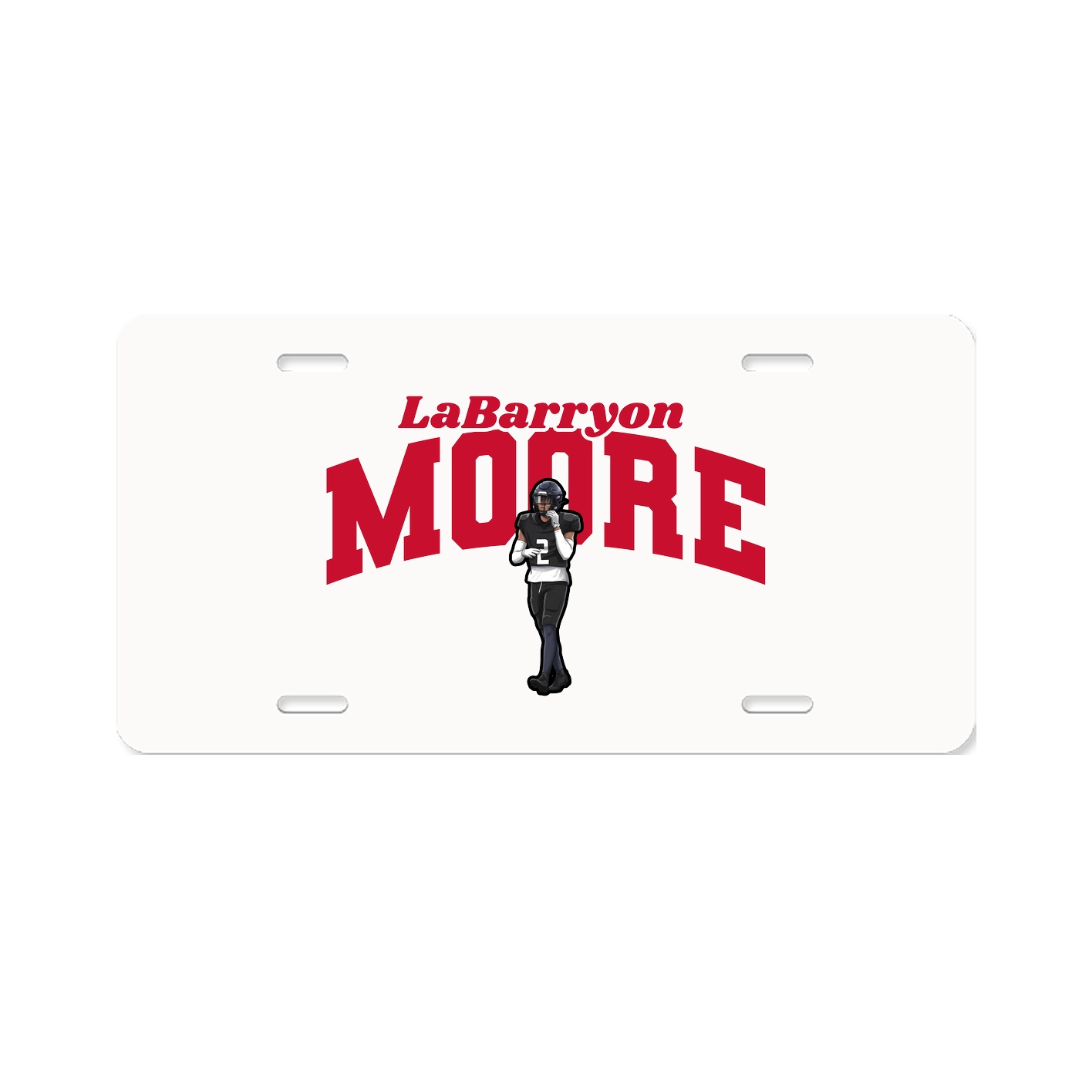 License Plate — Signature Arch in Classic
