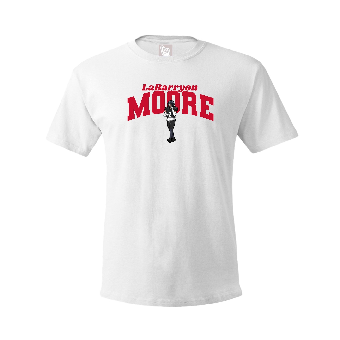 Youth Tee — Signature Arch in White