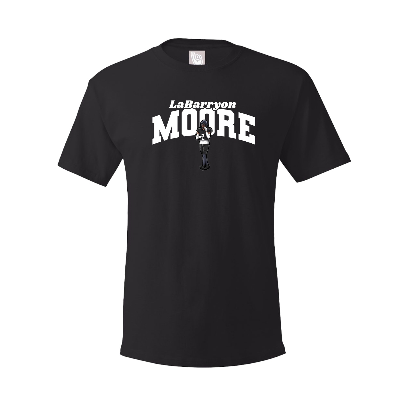 Youth Tee — Signature Arch in Black