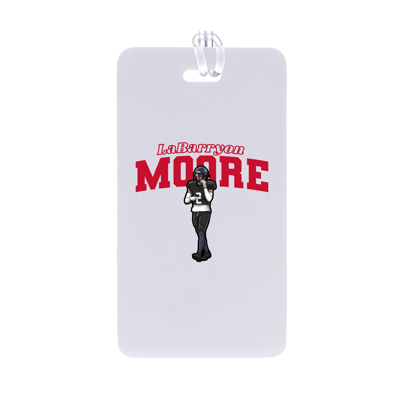 Bag Tag — Name Arch in Classic